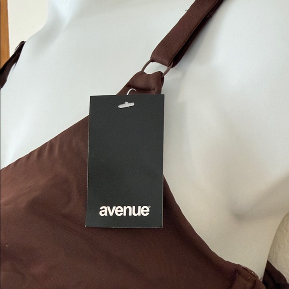 Avenue Women's Espresso Brown Back Smoother Underwire Bra 46C SKU1496 - Picture 2 of 12